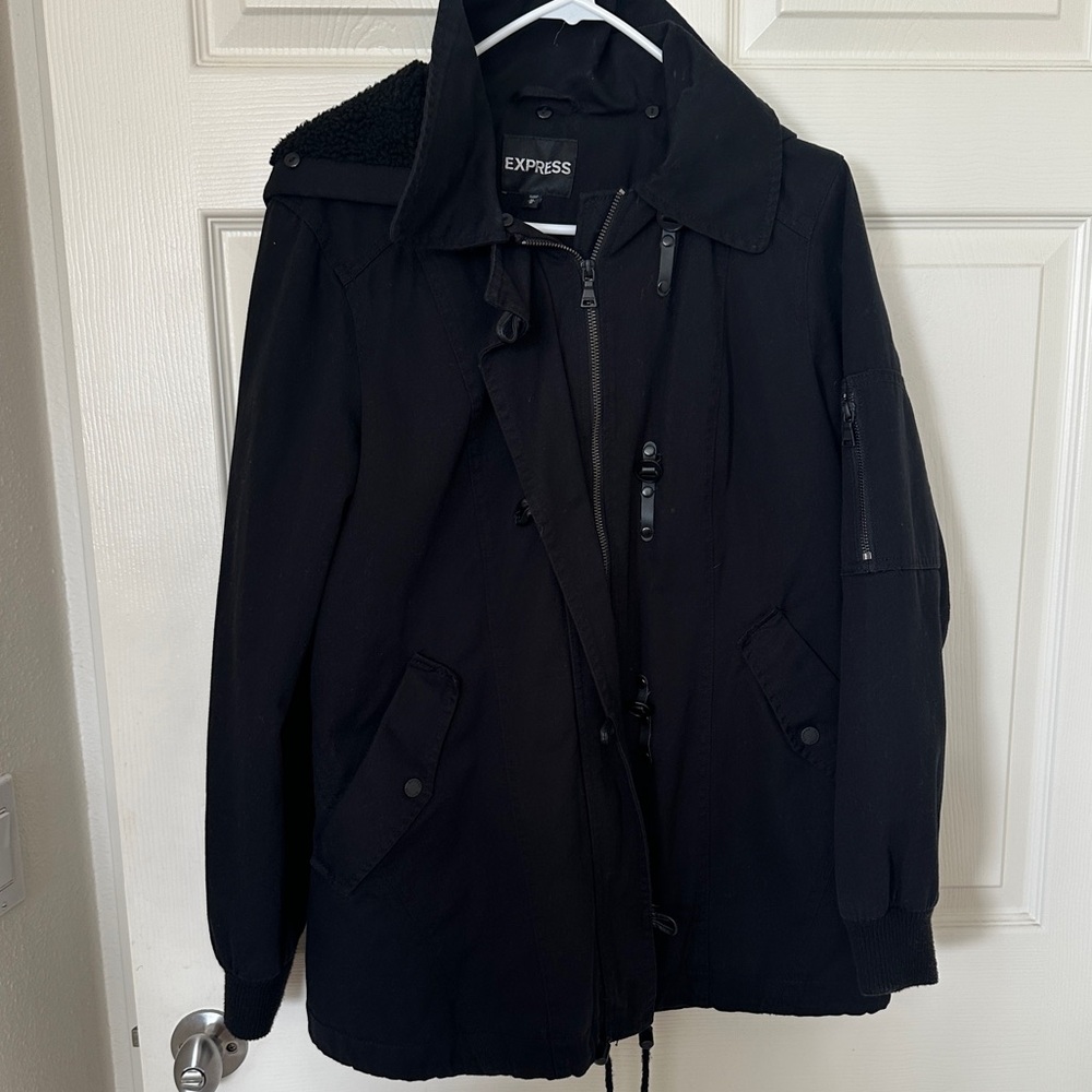 Express black utility Jacket